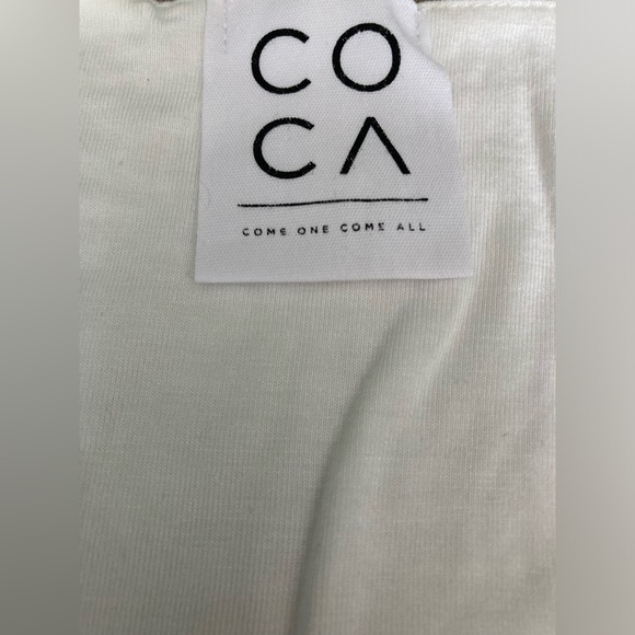 Long sleeve white modal shirt size small. - Picture 4 of 4